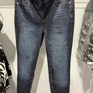 White House Black Market Blue Skinny Jeans